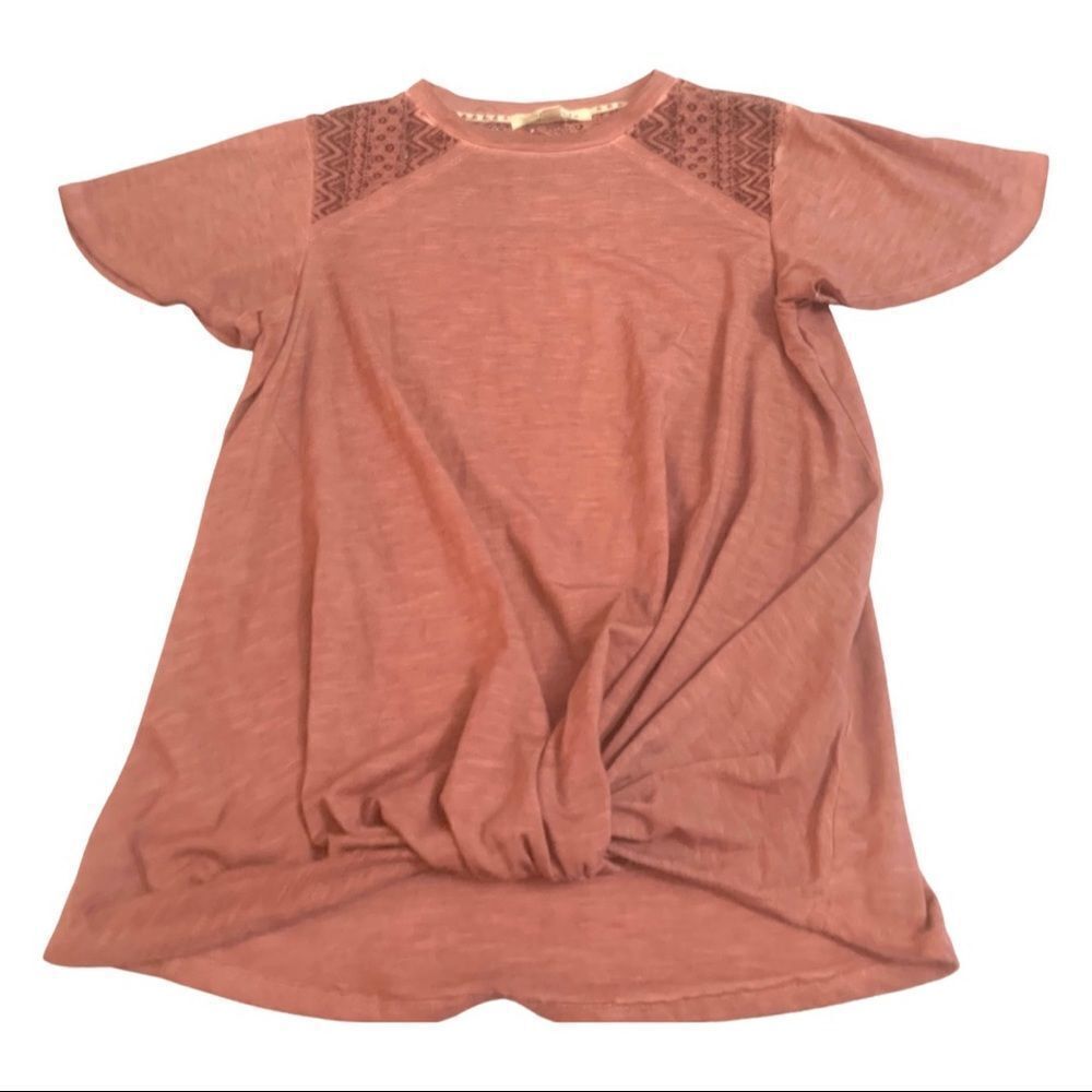 Rewind Twist Front Blouse
